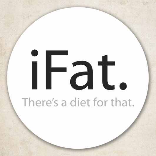 Sticker Rond iFat