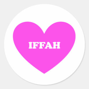 Sticker Rond Iffah