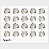 Sticker Rond iguazu tombe au Brésil (Feuille)