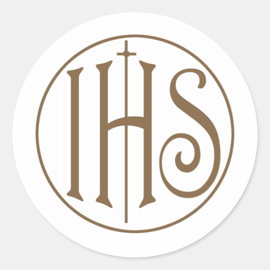 STICKER ROND IHS (Devant)