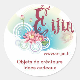 Sticker Rond Ijin
