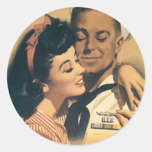 Sticker Rond "Il a offert pour le service submersible "