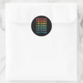 Sticker Rond Il est possible de demander de l'aide 1 (Sac)