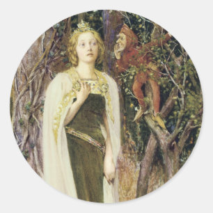 Sticker Rond Il était une fois