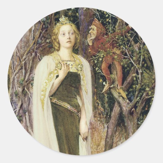 Sticker Rond Il était une fois (Devant)