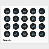 Sticker Rond Il Ne Devrait Pas Être Mal D'Être Une Prévention D (Feuille)