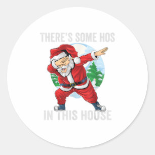 Sticker Rond Il y a des trous dans cette maison Dabbin