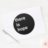 Sticker Rond il y a espoir (Enveloppe)