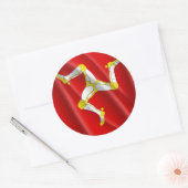 STICKER ROND ÎLE DE L'HOMME (Enveloppe)