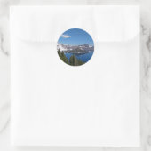 Sticker Rond Île Wizard (Sac)