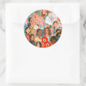 Sticker Rond Illustration de la Journée internationale de la fe (Sac)