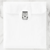 Sticker Rond Illustration Redro Fish Paste (Sac)