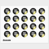 Sticker Rond ils (Feuille)