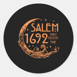 Sticker Rond Ils ont raté un M Machusetts