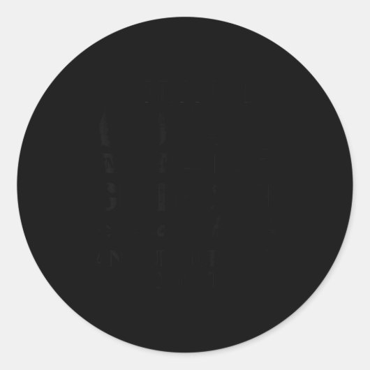 Sticker Rond I'm Not Bossy I'm Naturally Gifted At Leadership A (Devant)