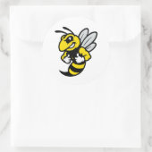 Sticker Rond Imabee Reverse Funny Bee (Sac)