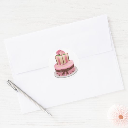 Sticker Rond image_clip_cake (Enveloppe)