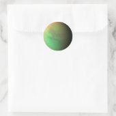 Sticker Rond Image infrarouge Titan (Sac)
