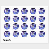 Sticker Rond imaginaire (Feuille)
