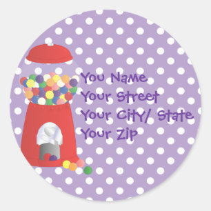 Sticker Rond Imaginaire de Gumball