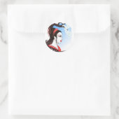 Sticker Rond Imaginaire Geisha (Sac)