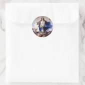 Sticker Rond Immaculée conception (Sac)