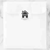 Sticker Rond Immeuble vendu par un professionnel (Sac)