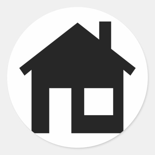 Sticker Rond Immobilier (Devant)