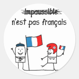 Sticker Rond Impaussible