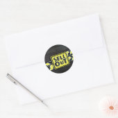 Sticker Rond Impression d'art vendue (Enveloppe)