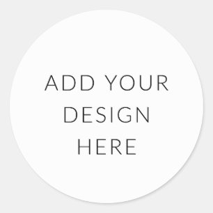 Sticker Rond Impression d'autocollants ronds
