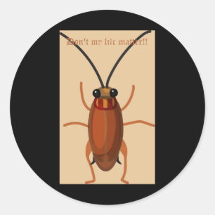Sticker Rond Impression de gabarit