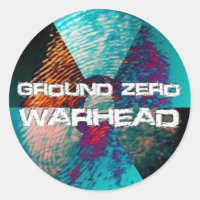 Impression du doigt de tête de guerre zéro au sol
