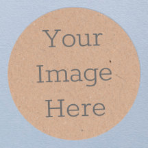 Impression minimaliste en papier Brown bio rustiqu