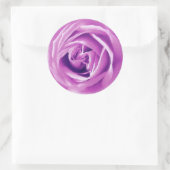 Sticker Rond Impression rose Lavender (Sac)