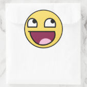 Sticker Rond impressionnant (Sac)