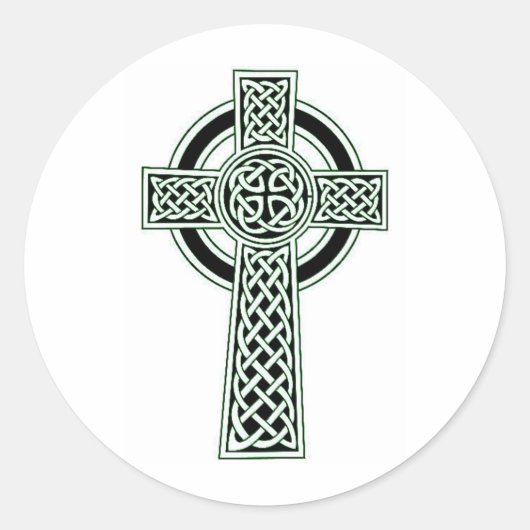 STICKER ROND IMPRIMATION CROISTIQUE (Devant)