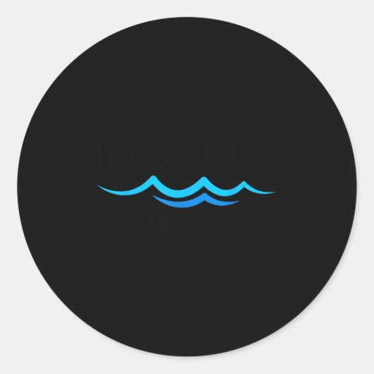 Sticker Rond In Christ Baptism New Believer Confirmation Milest (Devant)