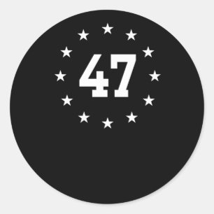 Sticker Rond Inauguration 1 de Trump