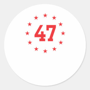 Sticker Rond Inauguration de Trump