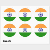 Sticker Rond inde (Feuille)