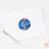 STICKER ROND INDÉPENDANCE (Enveloppe)