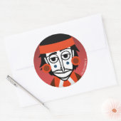 STICKER ROND INDIAN (Enveloppe)