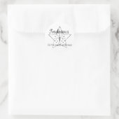 Sticker Rond Indiana (Sac)