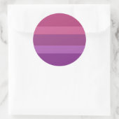 Sticker Rond Indicateur Aceflux Pride (Sac)
