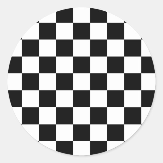 Sticker Rond Indicateur Checker (Devant)