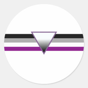 Sticker Rond Indicateur de fierté sexuelle