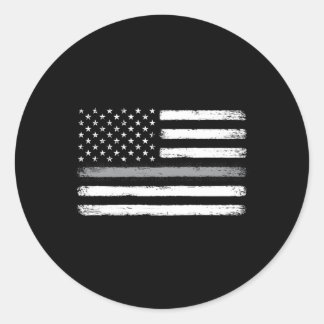 Sticker Rond Indicateur de ligne mince Silver Agent correctionn