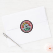 Sticker Rond Indicateur de plaisir « Complet » (Enveloppe)