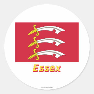 Sticker Rond Indicateur Essex avec nom